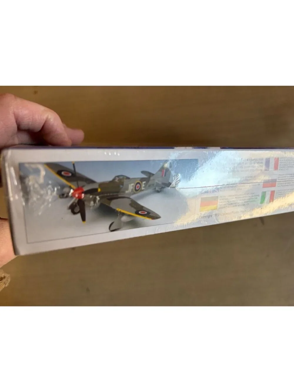 Academy 1/72 Hawker Tempest V British Fighter Plastic Model Kit - 12466
